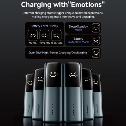 Vention 200W Power Bank 27000mAh PD 3.1 140W Max Portable PowerBank for Laptop PD Fast Charging for iPhone 17 16 Samsung S25 S24