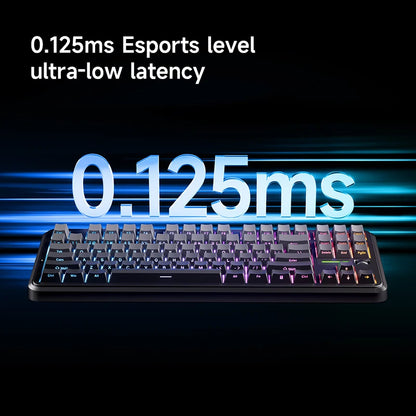 MCHOSE K87S Keyboard Three Model Mechanical Magnetic Knob Control Gaming  Hot Swappable Custom Keyboard For Laptop PC