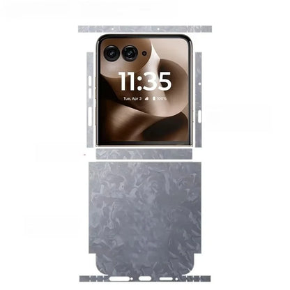 Colorful Anti-Scratch Phone Skin For Motorola Razr 40 50 Ultra Back + Hinge Decal Matte Film For Moto Razr 40 50 Decal Sticker