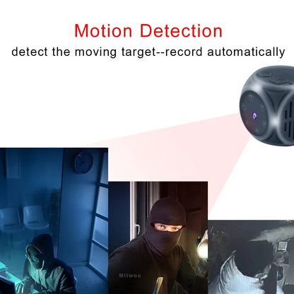 1080P HD Portable Very Small Camera Infrared Night Vision Motion Detect Video Cards Micro Secret Camcorder DVR Recorders Espiar