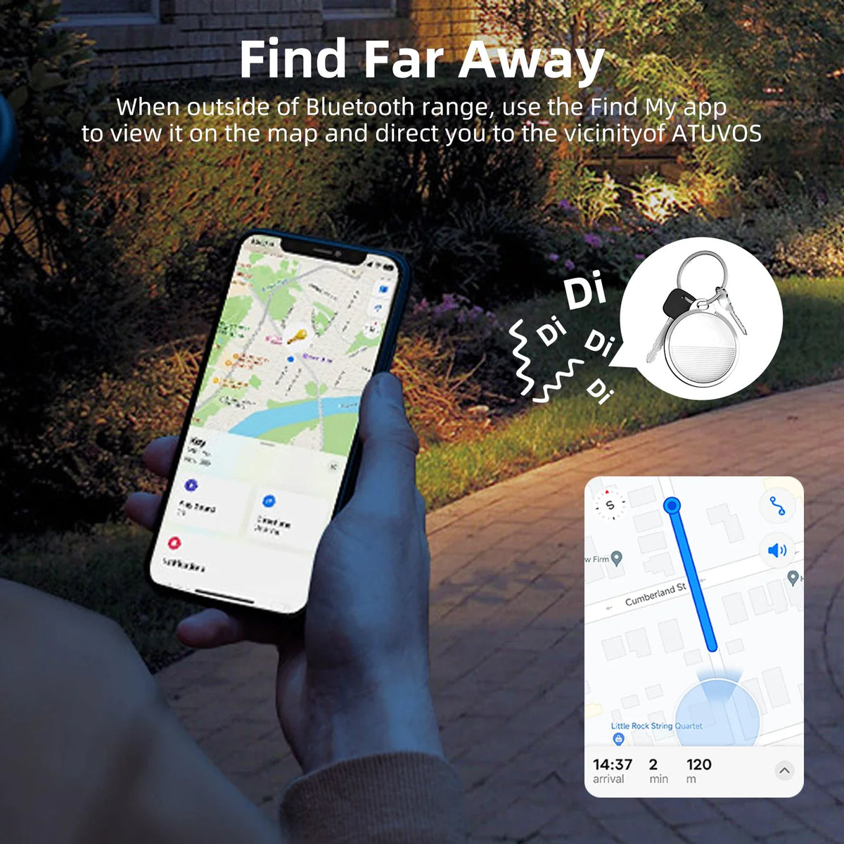 Mini GPS Tracker For Apple iOS System Find My APP Tag Wallet Finder Bike Bag Loss Tracker Smart Bluetooth Locator