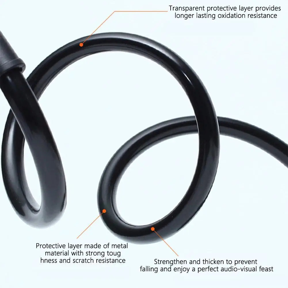 Phone Holder Stand Lazy Bracket Headrest Bed 360 Flexible Long Arms Clamp Mount Phone Stand 360 ° Rotation For iPhone 3.5~6.5"