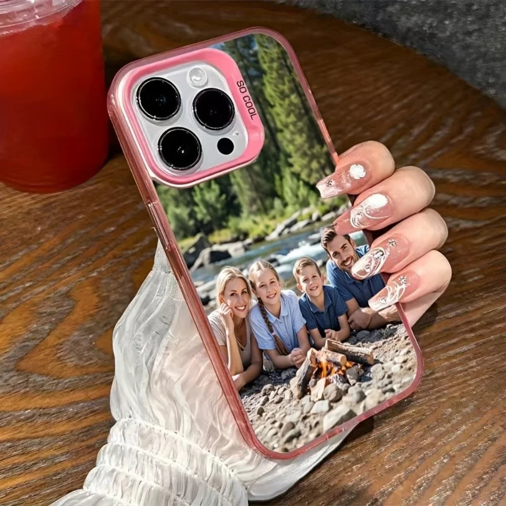 IMD Phone Case For IPhone 18 17 16 15 14 13 12 11 Pro Xs Max Plus Air Mini XR X 17e 16e Custom DIY Personal Photo Cack Cover