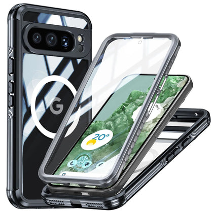 Suitable for Google Pixel 10A/8/9 Pro XL Phone Case Three Proof Sealing Anti Drop Dustproof Phone Case All Inclusive