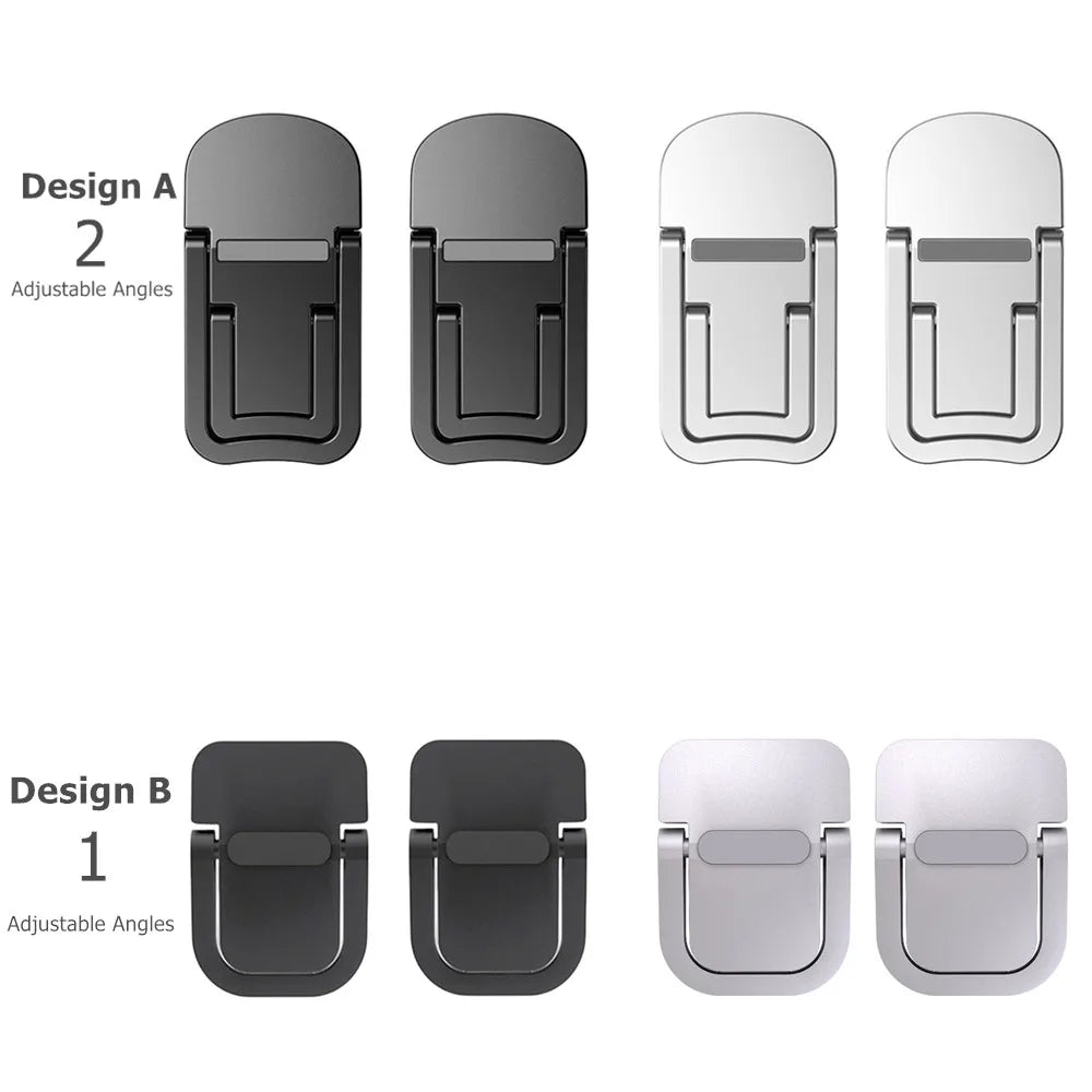 Adjustable Folding Laptop Stand Mini Legs Ultra-thin Portable Support Cooling Holder Invisible Bracket For Macbook Lenovo Laptop