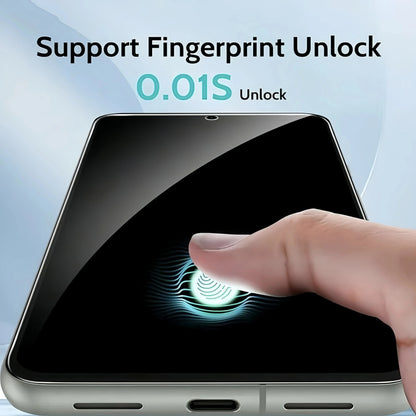 1-5PCS Fingerprint Unlock Privacy Screen Protector For Samsung S26 S26Ultra S25 S25 S24 Ultra S25 S22 S23 S26 + Tempered Glass