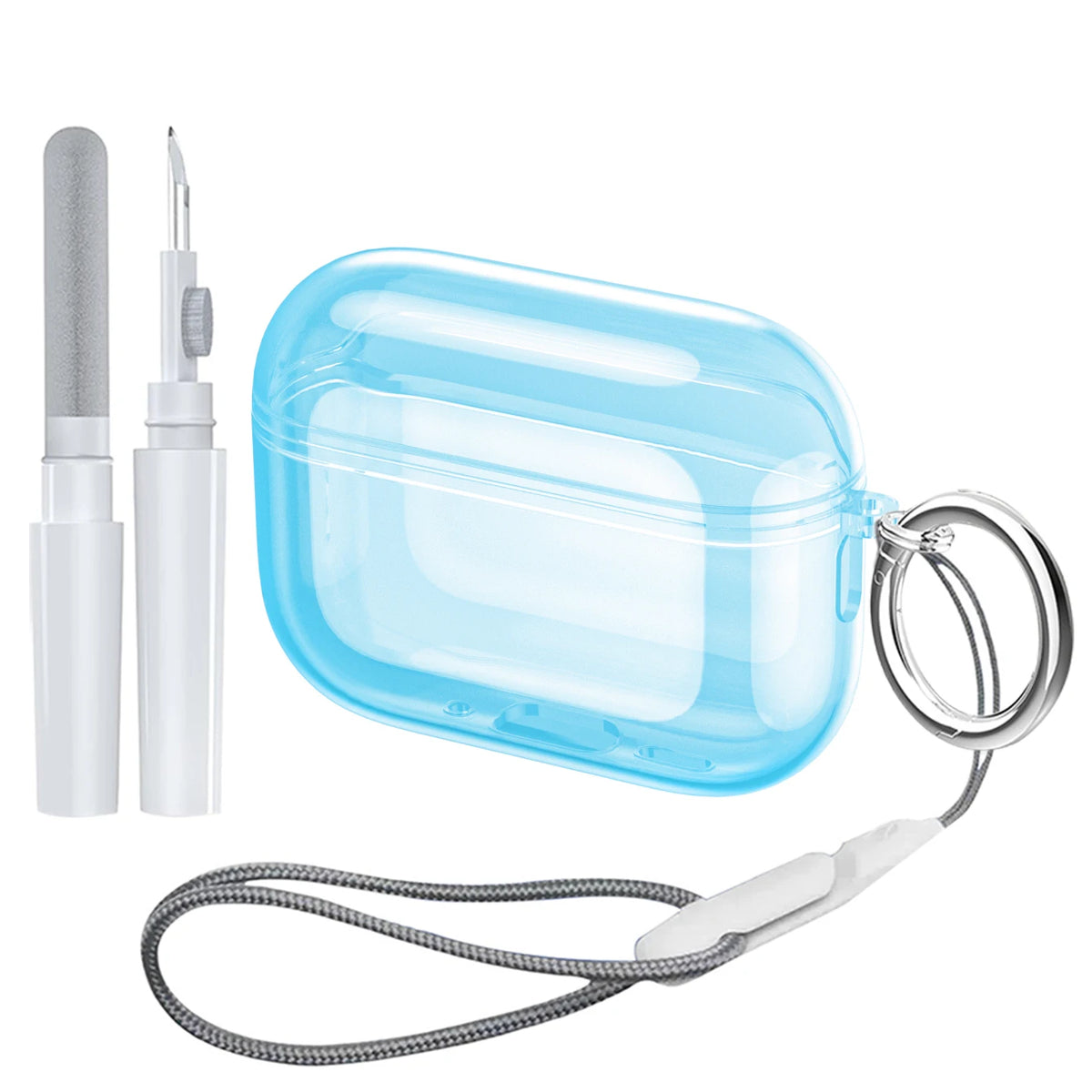 for 2025 AirPods Pro 3 Case with Cleaning Kit Protective Case for AirPods Pro 3rd Generation Case AirPod Pro 3 Case Accessories