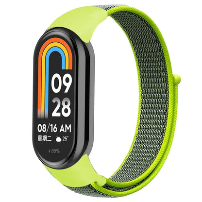 Nylon Loop Strap for Xiaomi Mi Band 11 10 9 8 7 6 5 4 Breathable wristband Smartwatch Bracelet sport pulsera watchband Miband 11