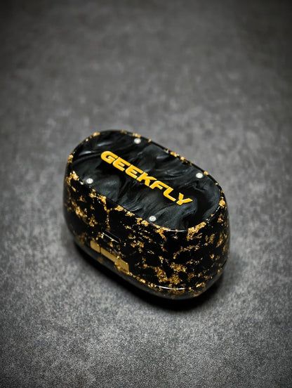 GEEKFLY Super 16 12BA+2PEBC+Planar+DMD TWS IEM HIFI True Wireless Bluetooth Earbuds 16 Units Balanced  in-ear Earphones with AMP