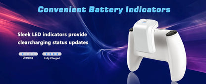 3000mAh PS5 Controller External Battery Pack for Sony Playstation 5 DualSense CFI-ZCT1W Wireless Gamepad LIP1708
