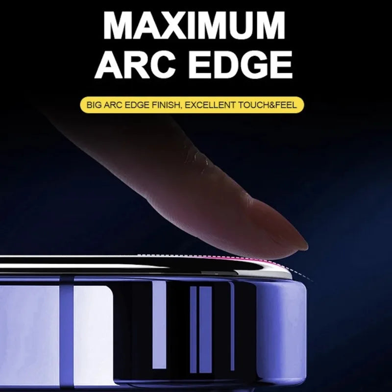 2Pcs Privacy Screen Protector For iPhone 17 16e 16 15 14 13 12 11 Pro Max Plus XS XR XsMax Waterproof Anti-Fingerprint Glass