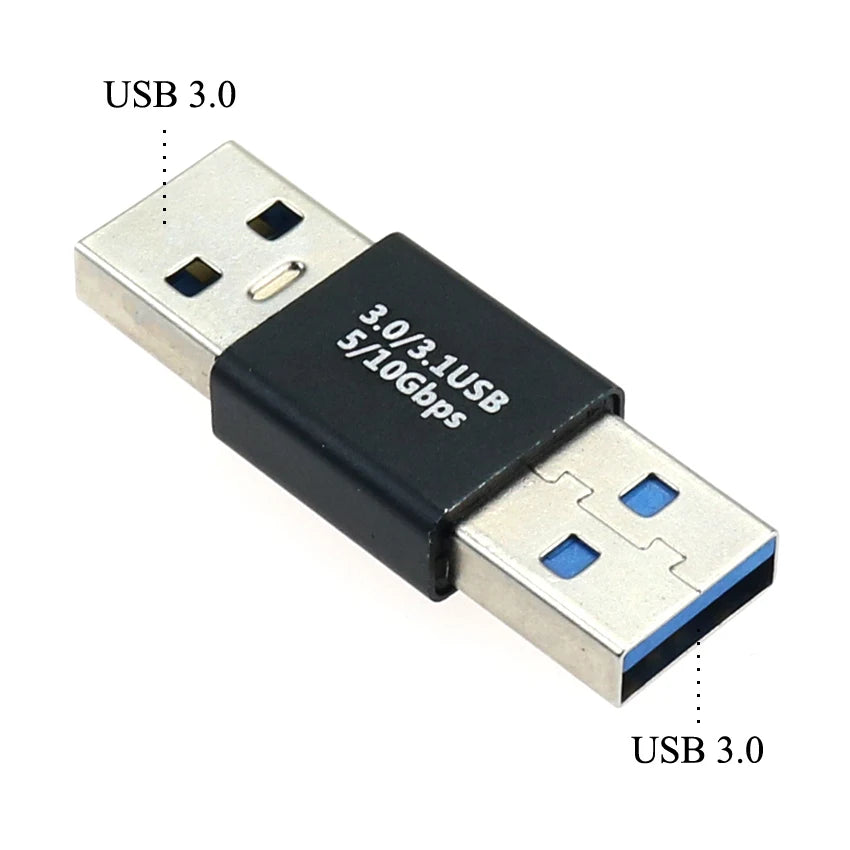 YuXi USB 3.0 Connector To Type C Male Female Adapter OTG USB Converter For SSD HDD Cable Extender USB3.0 Extension Plug
