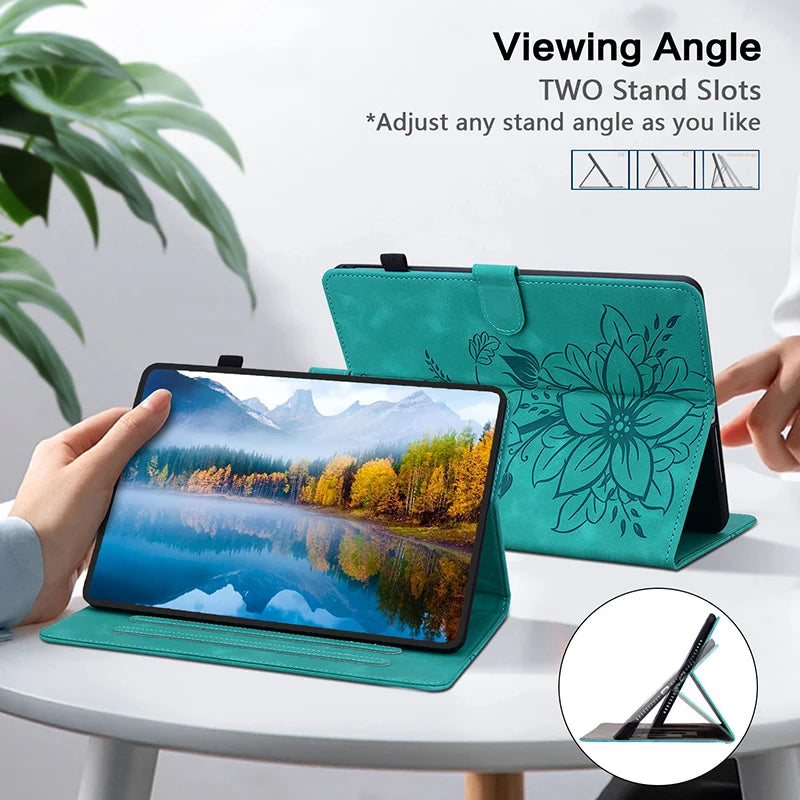 Leather Case for iPad Air 11 13 2024-26 iPad 5th 6th 7th 8th Gen iPad 10.9 2022 11th 2025 Pro 11 2024 9.7 2018 Mini 8 6 Shell