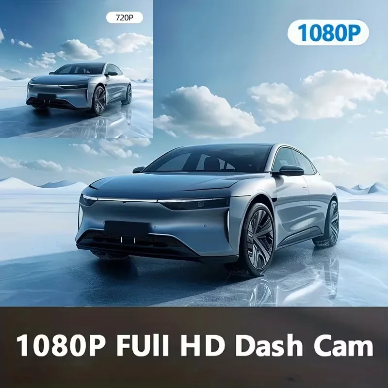 3/4CH Dash Cam, 1080P Multi Lens, 2" IPS Screen, IR Night Vision, 24H Parking Motion Detection