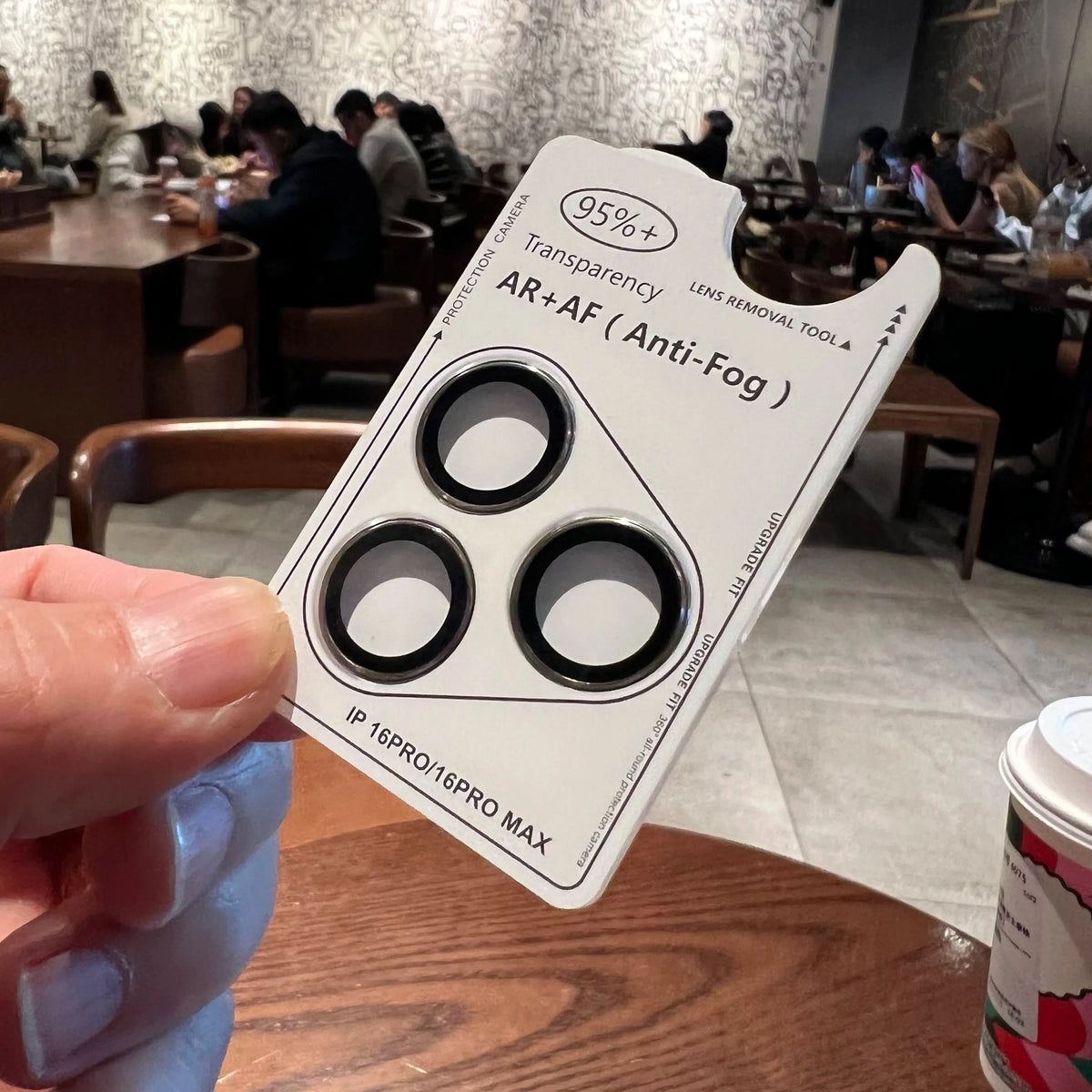 Snap-On AR HD Tempered Glass Camera Lens Film Primarily Fit iPhone 18 Pro Max Compatible with iPhone 17-13 Series W/ Pry Notch