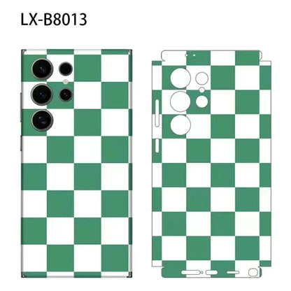 Colorful Camouflage Wrap Tear Down Skin for Samsung Galaxy S26 S24 S25 S23 Ultra Back Protector Cover Casing Stickers
