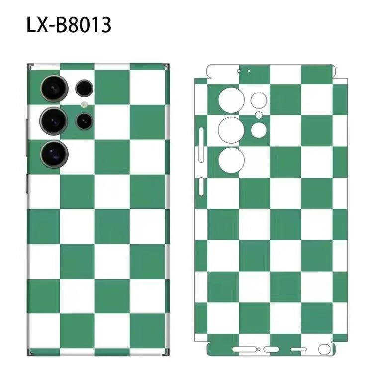 Colorful Camouflage Wrap Tear Down Skin for Samsung Galaxy S26 S24 S25 S23 Ultra Back Protector Cover Casing Stickers