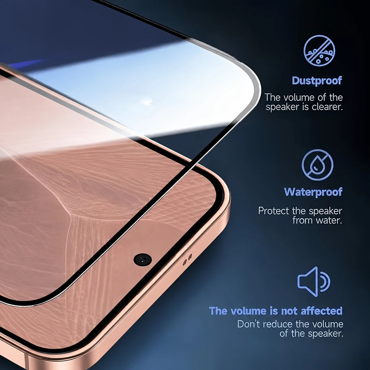 2 PCS Screen Protector For Google Pixel 11 10 9 Pro XL 10A Fingerprint Unlock Tempered Glass