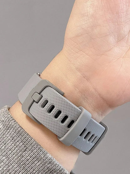 18mm/20mm/22mm Silicone straps For Amazfit GTS 4/3/2/2e/4 Mini/GTR 4/3/3 Pro/2/2e Sport Bracelet Amazfit bip 6-5-3/u/s/pro band