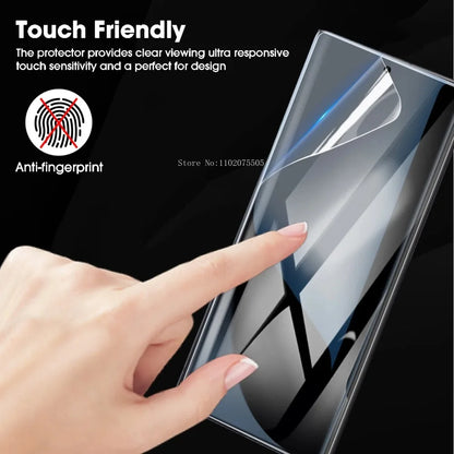 Privacy Hydrogel Film for Samsung Galaxy S25FE S25Edge S25Ultra S25Plus Screen Protector for Samsung S26 Plus S26 Ultra Film