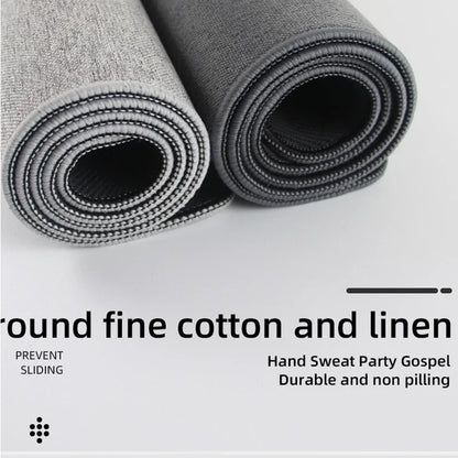 Cotton and Linen Rubber XXL Mouse Pad Gaming MousePad Large Desk Mat Gaming PC Desk Mat Keyboard Pad Computer Desk Pad