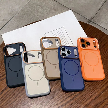 Luxury Color Collision Silicone Phone Case For iPhone 18 Pro Max 16 15 14 13 12 17 Pro Max 18 Pro For Magsafe Shockproof Cover