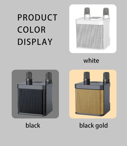Karaoke Bluetooth Wireless Speaker With Microphone Portable Machine Caixa De Som Sound Box Music Column Blootooth Audio Coluna