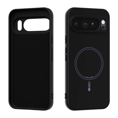 for Magsafe Magnetic Liquid Silicone Case for Google Pixel 11 10 Pro XL 10ProXL All Around Protect Wireless Charge Soft Cover