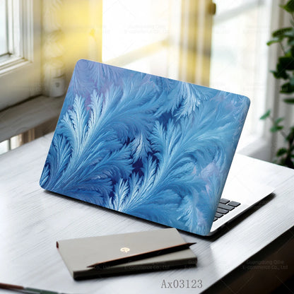 Nature and Floral Themed Laptop Stickers Self Adhesive Waterproof Anti Scratch Notebook Cover for MacBook Protective Skins