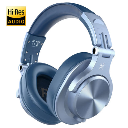 Oneodio A70 Fusion Wired + Wireless Bluetooth 5.2 Headphones For Phone With Mic Over Ear Studio DJ Headphone Recording Headset