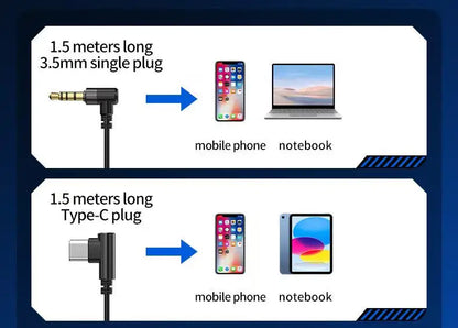 KCKZ Dual Microphone Type-C Phone USB Computer Delta Gaming Earphones Wired Dual Plug Earphones