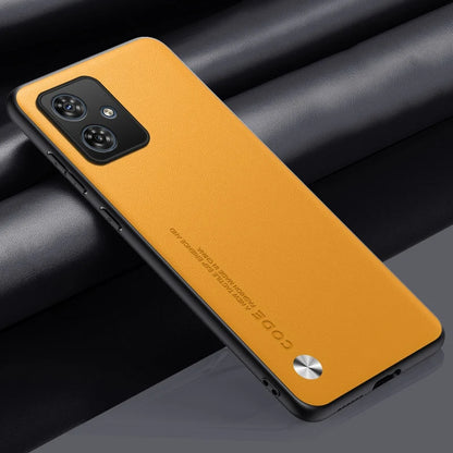 Luxury PU Leather Case For Motorola Moto G54 G64 Back Cover Matte Silicone Full Protection Phone Case For Motorola G64 G54 5G
