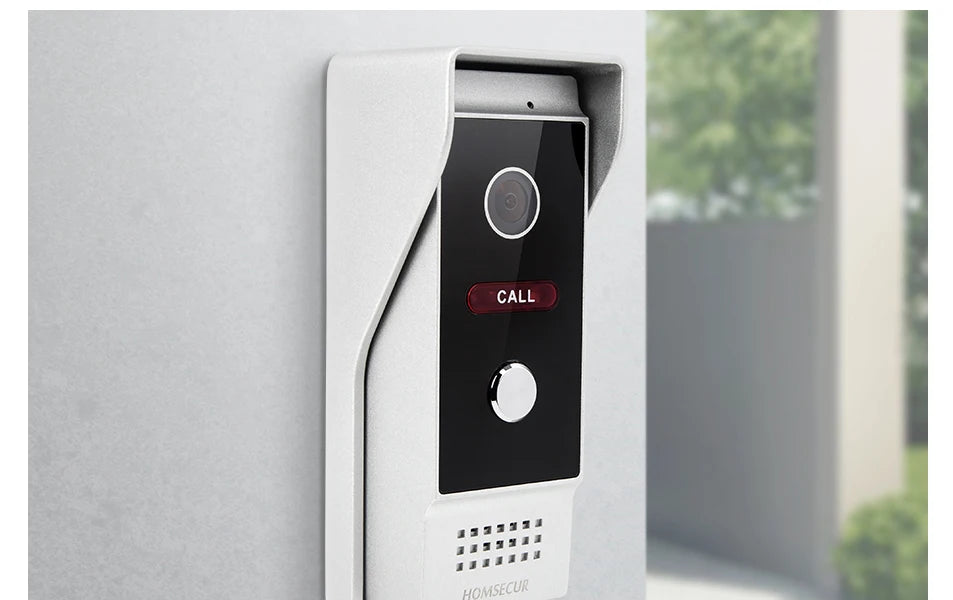 4 Wire M1 HD Doorbell Camera Surface Mount 120° View Angle ONLY for  HOMSECUR 1080P Video Door Phone Intercom Home Security