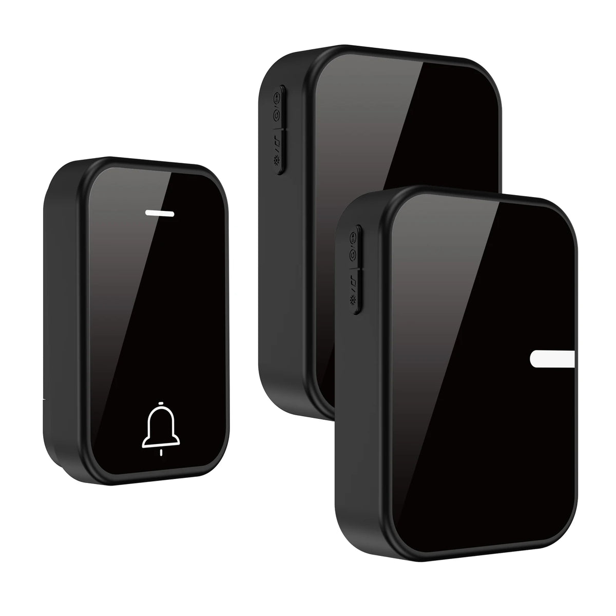 Acrylic Decoration Does Not Require Batteries Kinetic Energy Door Bell Household Waterproof Wireless Electronic Doorbell