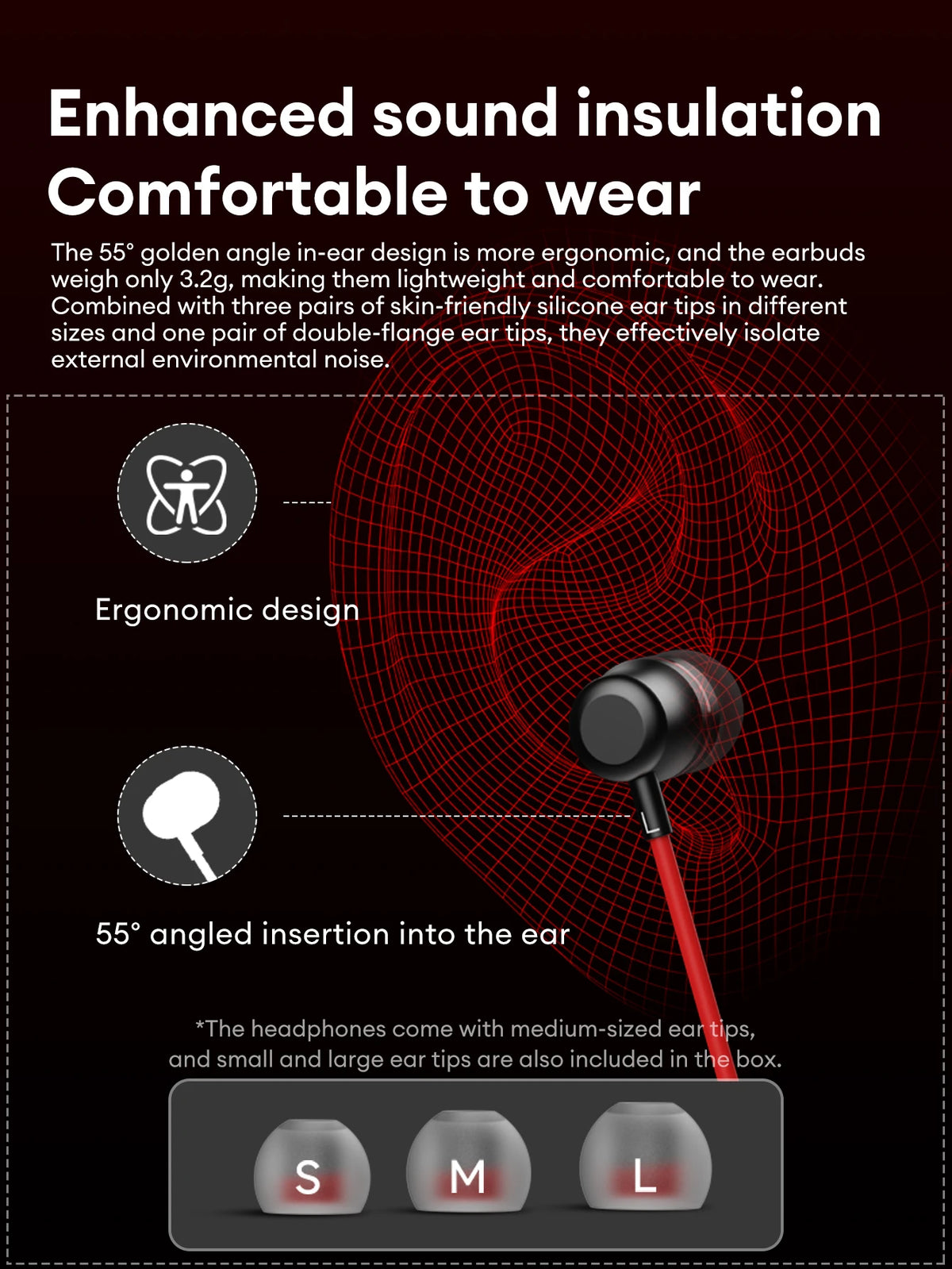 Lenovo YF38 Wired Earphones Type-C/3.5mm Gaming Headphones HiFi-level Dynamic Sound Ultra-low Latency Earbuds W Mic Tangle-Free