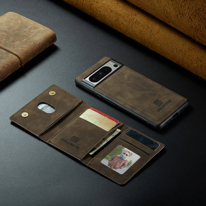 Luxury Magnetic Leather Wallet Case for Google Pixel 9 Pro 8 7 7A 6 6A Fold Pixel9 XL Pixel7 Kickstand Credit Card Holder Cover