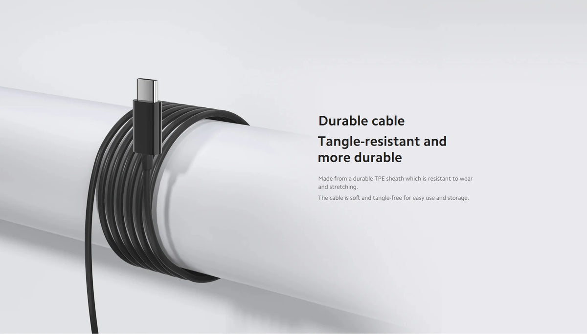 Xiaomi Type-C Earphones Clear Calls HD Microphone IP54 Dust Water Resistant Type-C Port Plug Play Wired Headphone