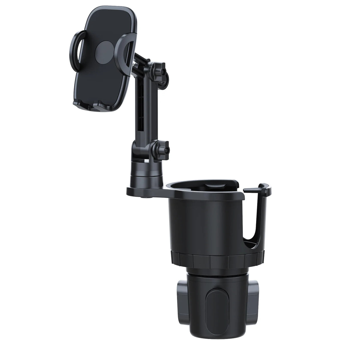 Car Phone Holder, Cup Holder Phone Mount With Memory Function 360°Rotation iPhone Car Phone Mount With Adjustable Long Neck
