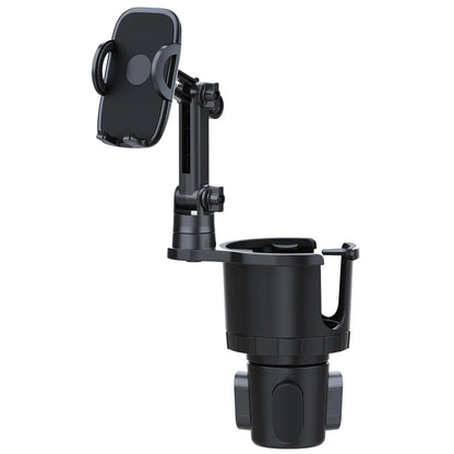 Car Phone Holder, Cup Holder Phone Mount With Memory Function 360°Rotation iPhone Car Phone Mount With Adjustable Long Neck