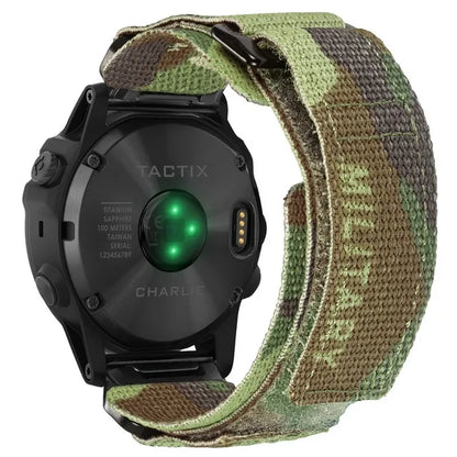 HEMSUT Watch Band For Garmin Fenix8 7 6 Nylon Quickfit 20 22 26mm Sports Wrist Strap Compatible EPIX /MK3 /Tactix