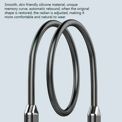 Wireless Neckband Bluetooth Earphones High Sound Quality Stereo Battery Display HD Voice Call Sports Headphones New Product 2025