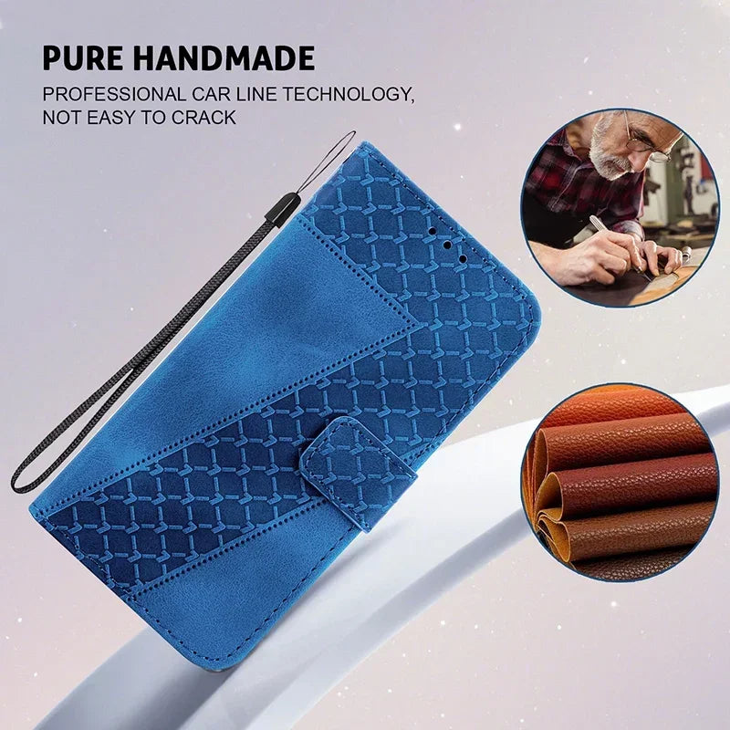 Stand Flip Wallet Case For Google Pixel 4 5 6 6A 8 8a 9 7 7A Pro Pixel 9 Pro 3A XL Leather Protect Cover