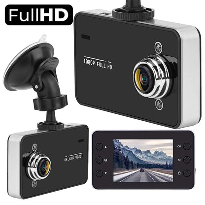 2.7 Inch 1080P Full HD Car Video Camera Loop Data Recorder Parking Monitor 140° View Angle Dash Cam GPS Navigator Support TF 32G