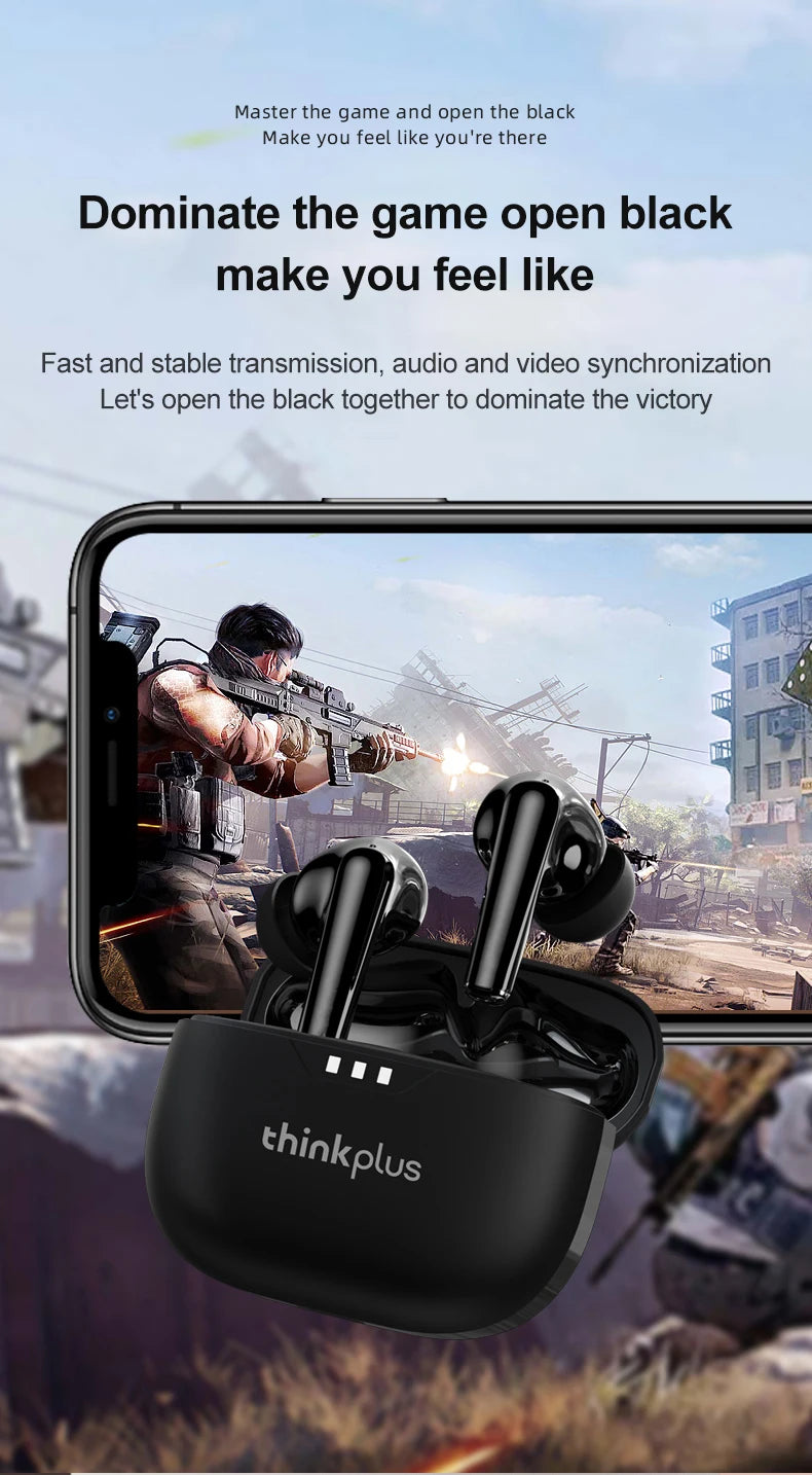 Original Lenovo Lp3 Pro TWS Headphones Wireless Bluetooth 5.3 Earphones HIFI Sound Noise Reduction HD Call Sports Earbuds Lp3pro