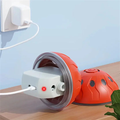 Smart Dog Toys Ball Electronic Interactive Cat Toy Pet Jump and Rolling Ball USB Automatic Moving Bouncing for Large Medium Dogs