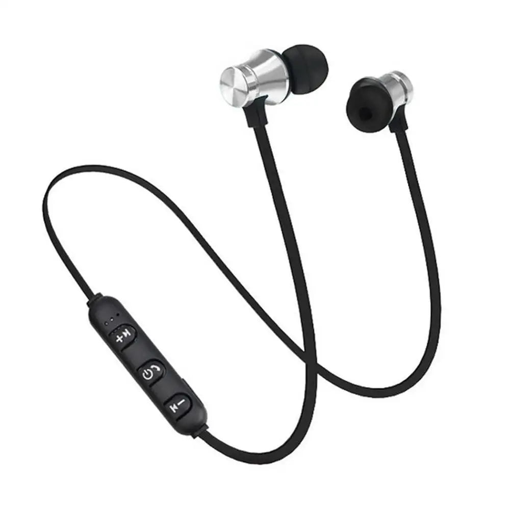Neckband In-Ear Earphones Magnetic Adsorption Wireless Bluetooths Headset Sports Gaming Headphone With HD Mic For iPhone Xiaomi