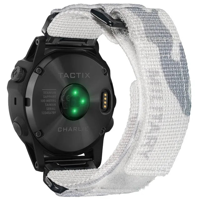 HEMSUT Watch Band For Garmin Fenix8 7 6 Nylon Quickfit 20 22 26mm Sports Wrist Strap Compatible EPIX /MK3 /Tactix