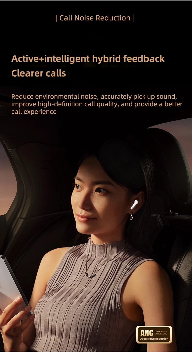 5/10PCS Lenovo LE253 Earphones TWS Wireless Bluetooth 6.0 Headphones ANC Noise Reduction HiFi Sound Gaming Sports Headset New
