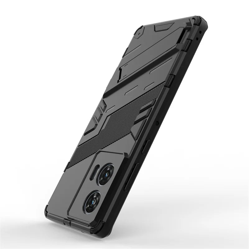 For Motorola Edge 50 Fusion 5G Case Magnetic Armor Shockproof Stand Phone Cases for Moto Edge50 Fusion Edge50Fusion Back Cover