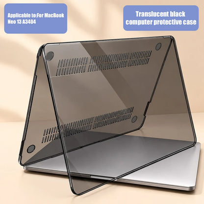 Crystal Clear Laptop Case For Macbook Neo 13 A3404 Case Mac Book Neo A18 Pro Chip 2026 Scratch Resistant Protective Cases Cover